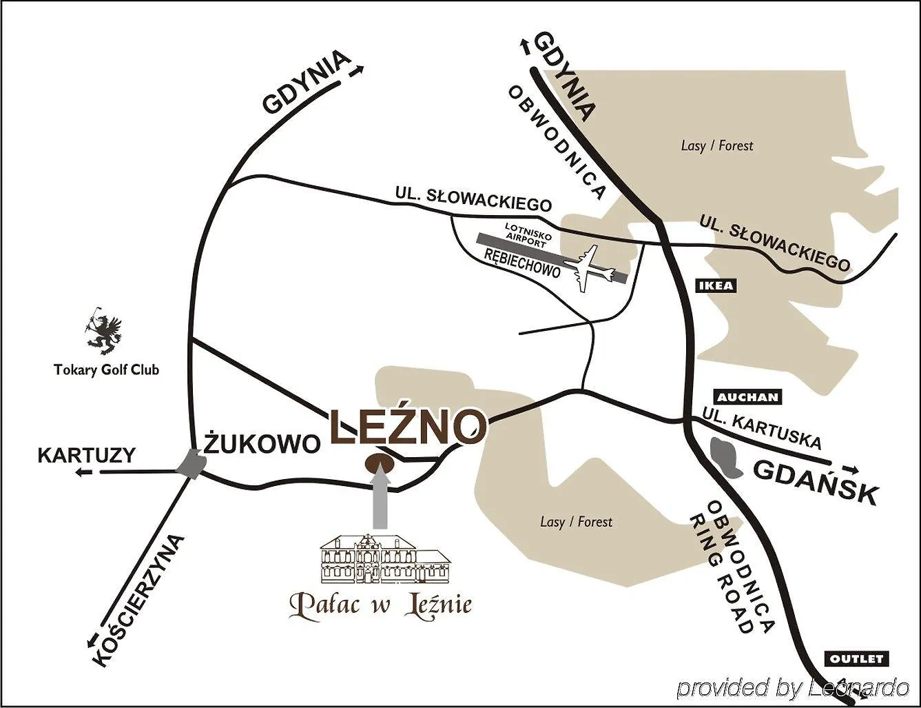 Leźno Palace Nocleg ze śniadaniem
